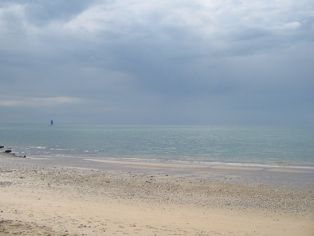 La plage de Chef de Baie à La Rochelle